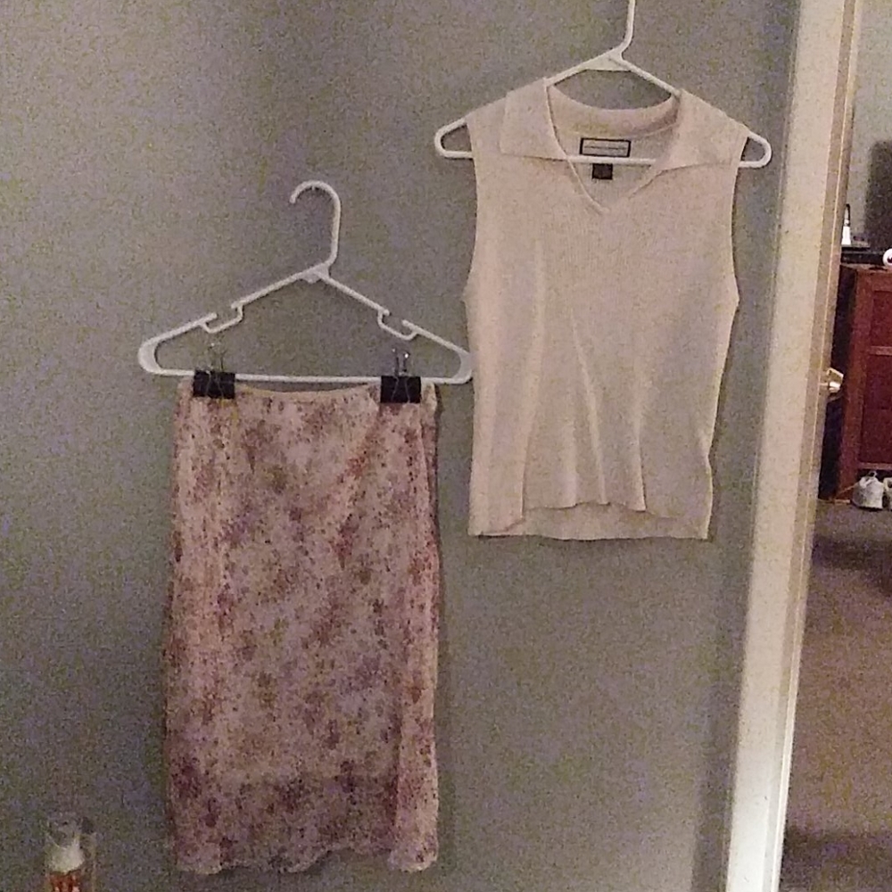 Skirt & top